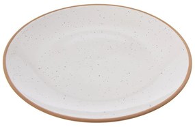 Kremowe ceramiczne talerze deserowe zestaw 6 szt. ø 19,5 cm Statek – Orion