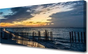 Fotoobraz na płótnie Piaszczysta Wydma nad Bałtykiem