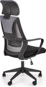 Obrotowe krzesło gabinetowe z zagłówkiem Valdez