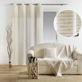 Beżowa bawełniana zasłona 140x240 cm Golden Sunset – douceur d'intérieur