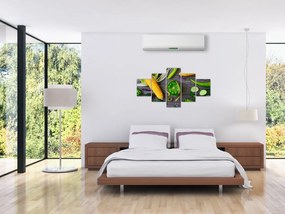 Obraz z warzywami (125x70 cm)