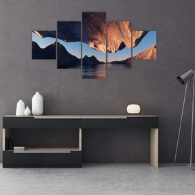 Obraz - Klify 3D (125x70 cm)