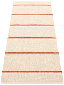 Ceglasto-kremowy chodnik odpowiedni na zewnątrz 70x180 cm Olle Brick Cream – Pappelina