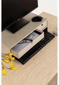 Kartonowy organizer na dokumenty z szufladką Ted Canvas Paper Laminate – Bigso