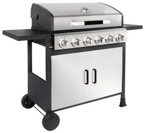 GRILL GAZOWY Z 6 PALNIKAMI BRENNER BR-G6N