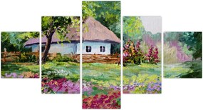 Obraz - Domek (125x70 cm)