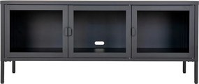 Stojak pod Telewizor Brisbane, Czarny, 40x130x55 cm, Kendra Home