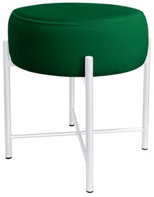 Taboret Pola noga metalowa biała MG25