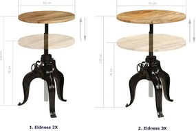 Okrągły stolik barowy 75x110 – Etis 3X