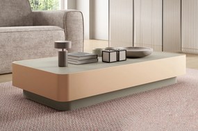 Designerski stolik do salonu niski Linea, 120x60 cm