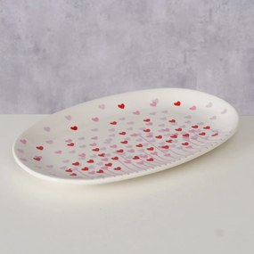 Półmisek w serduszka SHERINE, 29 x 18,5 cm