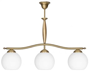 Lampa z mosiądzu do jadalni QC-S3L