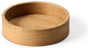 Drewniany pojemnik dekoracyjny w naturalnym kolorze ø 11x3 cm Circle S – LIND DNA