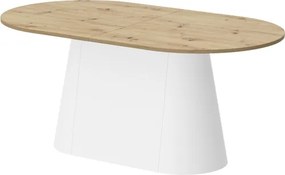 Rozkładany owalny stół Capitolo Hubertus dąb / połysk