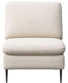 Beżowy fotel z materiału bouclé Belle – Rodier