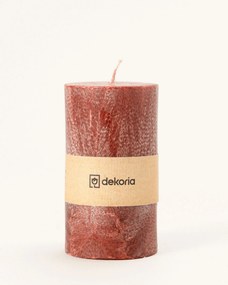 Świeca zapachowa palmowa walec Burgundy