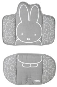 Szara wkładka do krzesełka do karmienia Miffy – Roba