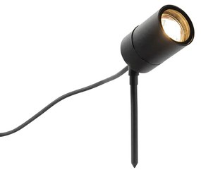 Zewnetrzna Inteligentny Nowoczesny reflektor czarny IP44 z WiFi GU10 - Solo Nowoczesny Oswietlenie zewnetrzne