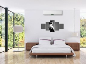Obraz eleganckiej kobiety (125x70 cm)