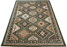 Zielony dywan w rustykalnym stylu P8-A13