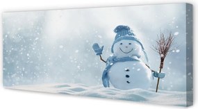 Zdjęcie na płótnie Bałwan w Śniegu