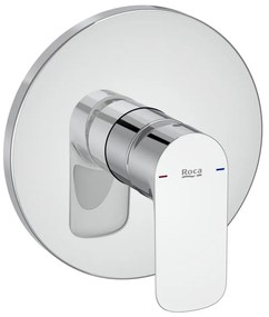 Roca A5A226EC00 - Podtynkowa bateria prysznicowa CALA, chrom błyszczący