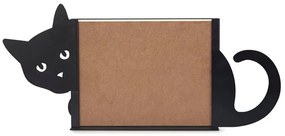 Czarna metalowa ramka stojąca 36x16 cm Hidden Cat – Balvi