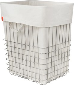 Metalowy kosz na pranie w kolorze srebra 64 l Store-It – Mette Ditmer Denmark