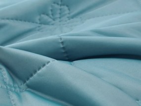 Chłodząca letnia kołdra ELARIA, turkusowa Rozmiar: 160 x 200 cm