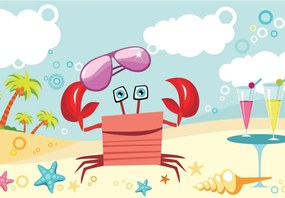 Fototapeta - Krab (196x136 cm)
