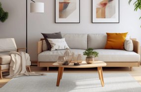 Dywan nowoczesny Alma Pasy kremowe 200 cm x 290 cm