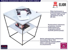 Nowoczesny stolik kawowy beton Voma