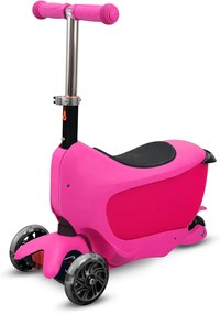 Buddy Toys BPC 4312 Hulajnoga Taman 2w1, różowa
