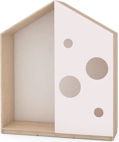 Regał Domek do przedszkola Feria klon