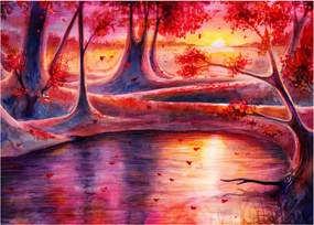 Obraz magicznego lasu (70x50 cm)