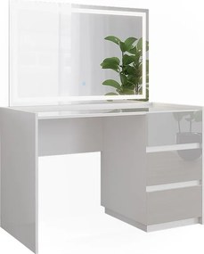 Toaletka biały wysoki połysk 120x60x78.6 marla