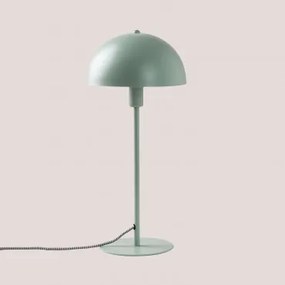 Lampa Stołowa Z Żelaza Alnair Celadón - Sklum