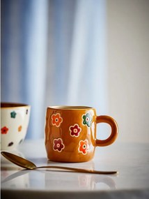 Brązowy kamionkowy kubek dla dzieci 130 ml Addy – Bloomingville Mini