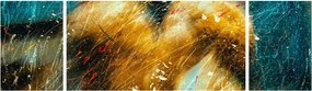 Obraz - Całujące się anioły (170x50 cm)