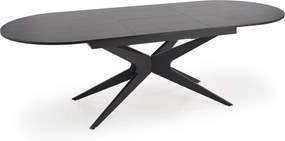 Czarny stół z owalnym blatem Sandro Halmar