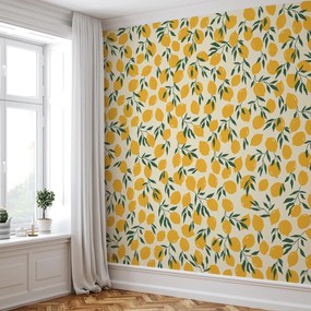Fototapeta – Soczyste cytryny (196x136 cm)
