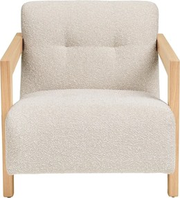 Beżowy fotel Caracas – House Nordic