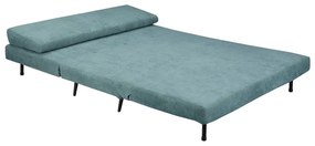 Niebieska rozkładana sofa 87 cm Mallory – Støraa