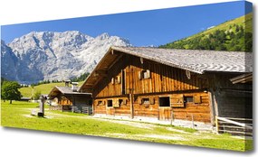 Obraz na płótnie Rezydencja u Podnóża Gór