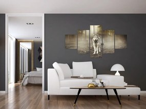 Obraz - Strażnik leśny (125x70 cm)