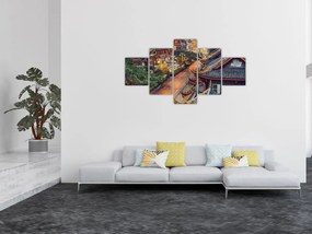Obraz - Qintai Road, Chengdu, Chiny (125x70 cm)