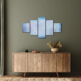 Obraz - Mandale w niebieskim (125x70 cm)