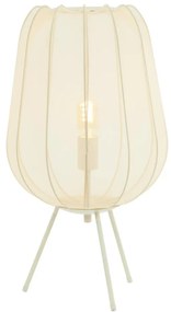 Kremowa lampa stołowa (wysokość 60 cm) Plumeria – Light &amp; Living