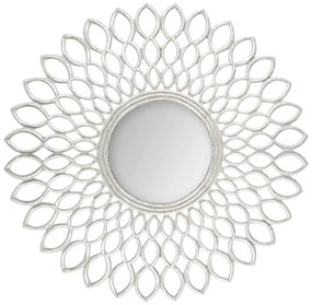 Lustro dekoracyjne FLOWER, Ø 90 cm, ozdobna rama