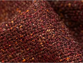 Bordowy moduł sofy Kalai – Makamii